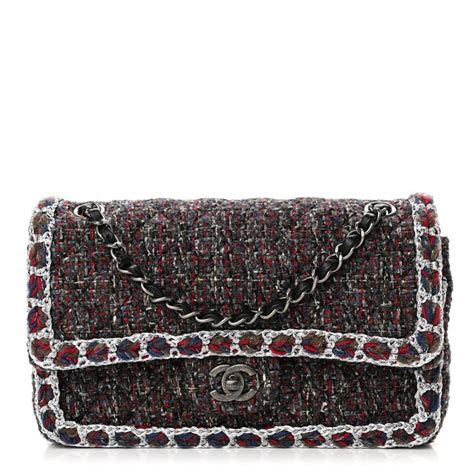 chanel fabric flap fashionphile|chanel flap style.